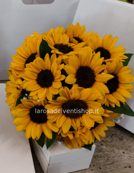 Bouquet di girasoli