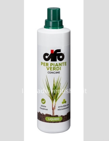 Concime liquido per piante verdi Granverde - Flacone 1 lt