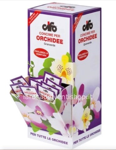 Concime liquido per Orchidee Granverde Cifo -  Bustina da Ml. 2,5