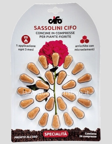 Concime in compresse per Piante Fiorite Cifo