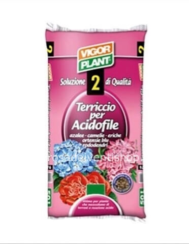 Terriccio per Acidofile Vigorplant - Sacco 20 lt