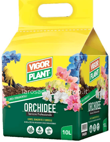 Terriccio per Orchidee Vigorplant - Sacco 10 lt