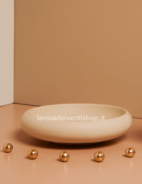 25011 - svuota tasche in ceramica diametro 18.2 x 4.7 cm - SCATOLA CLASSICA 