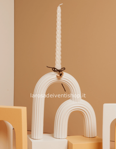 25003 - Candelabro dimensioni 19,4 x 4 x 19,3 cm - SCATOLA CLASSICA