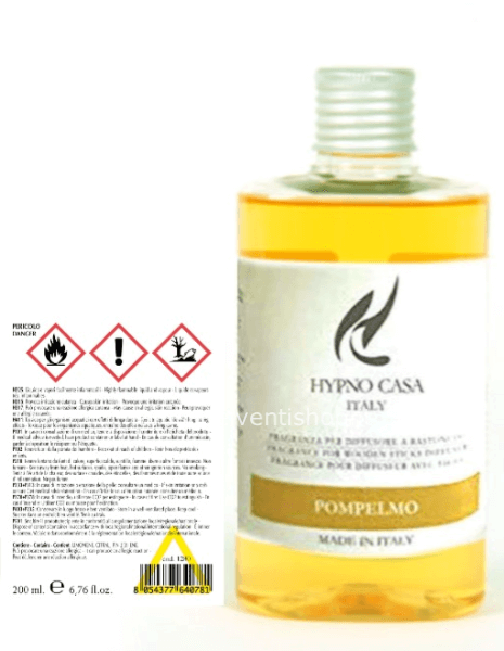 Ricarica Profumatore “Pompelmo” Hypno Casa, 200 ml