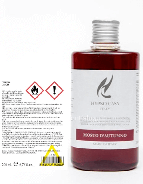 Ricarica Profumatore “Mosto d’Autunno” Hypno Casa, 200 ml