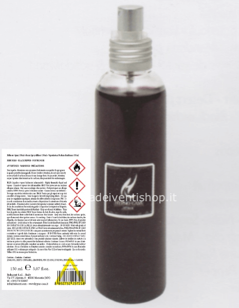 Diffusore Spray “Pepe Nero”, Hypno Casa, 150 ml