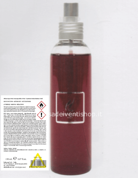 Diffusore Spray “Mosto d’Autunno”, Hypno Casa, 150 ml