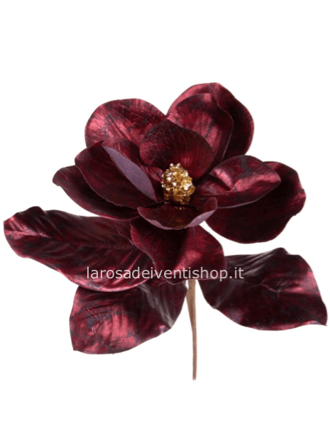 Magnolia sintetica rossa