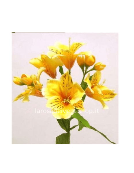 Alstromeria Gialla sintetica