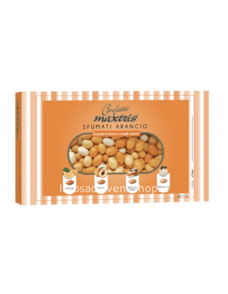 Confetti Maxtris Mix sfumati Arancione - Scatola 1 kg