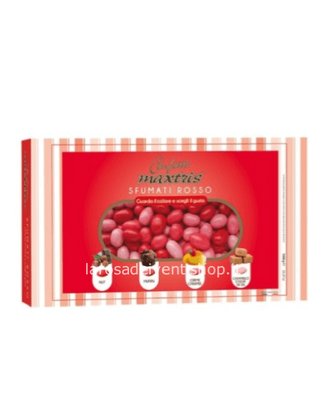 Confetti Maxtris Mix sfumati Rosso