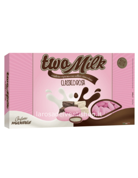 Confetti Two Milk Rosa - Scatola 1 kg