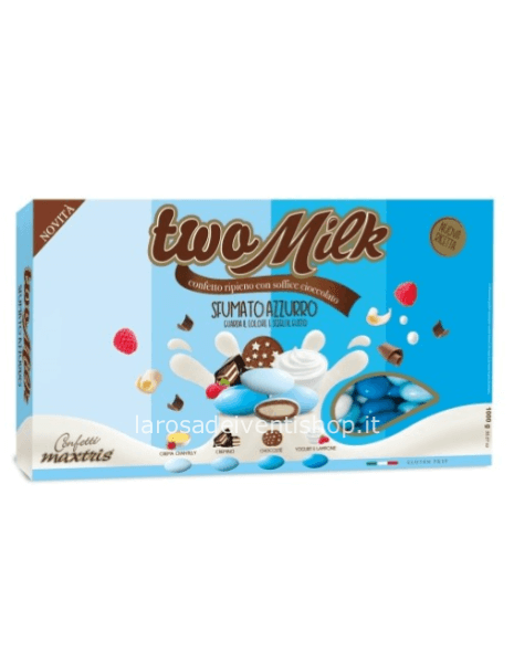 Confetti Two Milk Mix sfumato Azzurro - Scatola 1 Kg