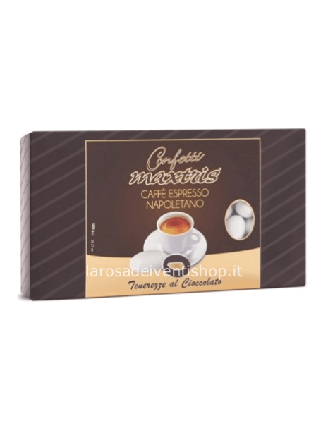Confetti Maxtris Caffè bianchi - Scatola 1 kg