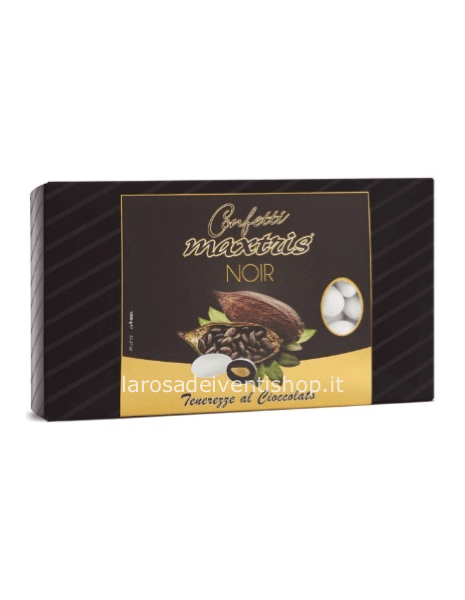 Confetti Maxtris Noir bianchi - scatola 1 kg