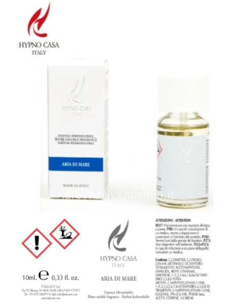 Essenza Idrosolubile Hypno Aria di Mare 10 ml