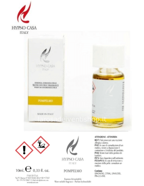 Essenza Idrosolubile Hypno Pompelmo