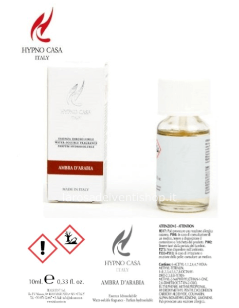 Essenza Idrosolubile Hypno Ambra d´Arabia
