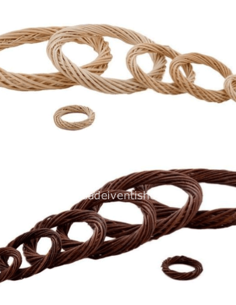 Corona vimini diam. 15 cm