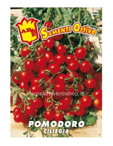 Semi di Pomodoro Ciliegia - Busta termosaldata dimensioni 12 x 17 cm.