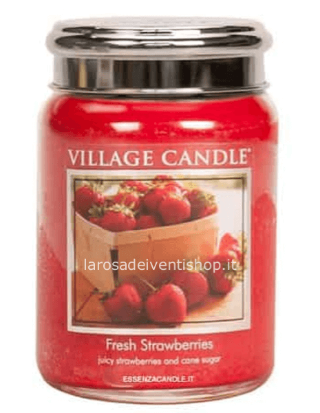 Candela Profumata Fresh Strawberries