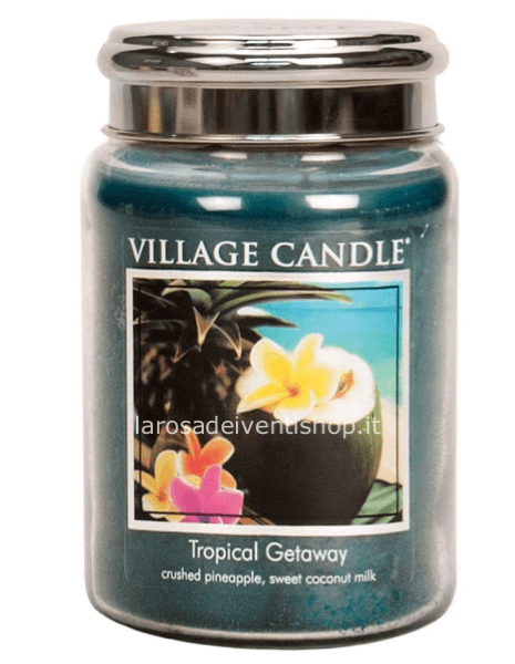 TROPICAL GATEWAY - giara Piccola dimensioni 10 x h 8 cm durata 55 ore accesa