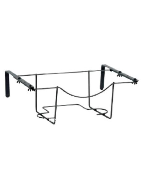 Porta vaso regolabile per balcone per fioriera da 40 cm