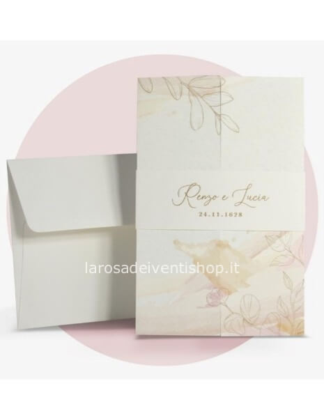 Partecipazione matrimonio F1722