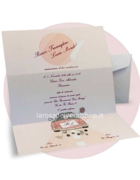 Partecipazione matrimonio F1251