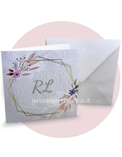 Partecipazione matrimonio F1673