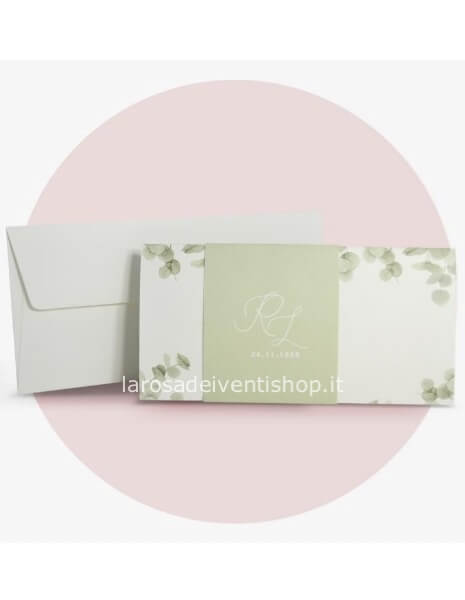 Partecipazione completa di invito e busta F1712 - SENZA MONTAGGIO - ORDINE MINIMO 30 PZ