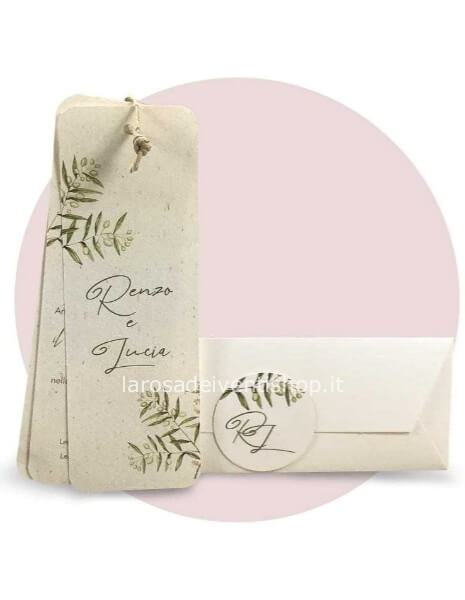 Partecipazione matrimonio F1652