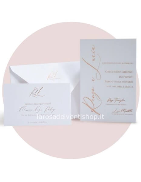 Invito per partecipazione F1741- ORDINE MINIMO 30 PZ