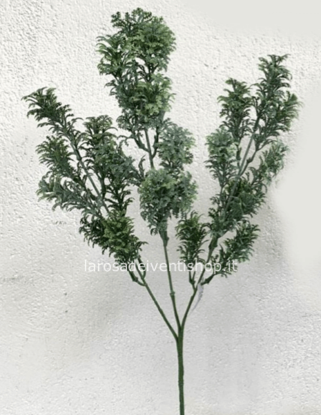 Verde simil conifera sintetico h 70 cm - Argentato