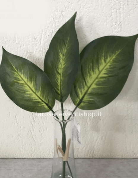 Foglia ovale sintetica piccola