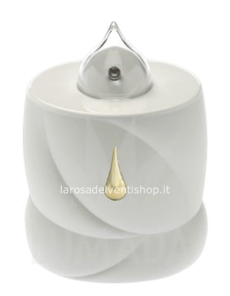 Lumino VDS501 Bianco con lacrima 365 gg - batterie escluse