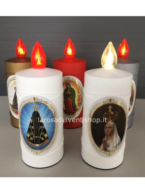 Lumino VIS20 con immagine Santi 60 gg - 2 batterie incluse