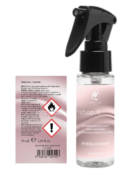 Spray per tessuti “POESIA DI FIORI” Hypno 50 ml