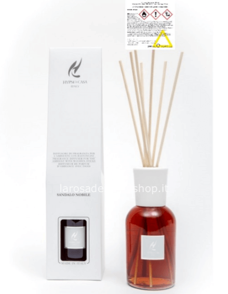 Profumatore Eco Chic “SANDALO NOBILE” Diffusore a bastoncino Hypno 100 ml
