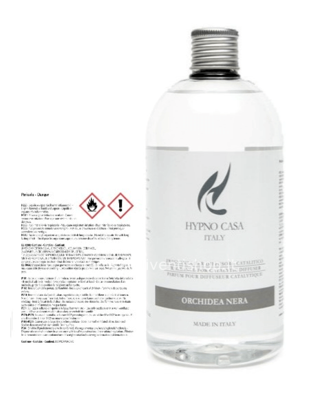 Ricarica lampada catalitica “ORCHIDEA NERA” 500 ml Hypno Casa