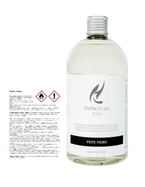 Ricarica lampada catalitica “PEPE NERO” 500 ml Hypno Casa