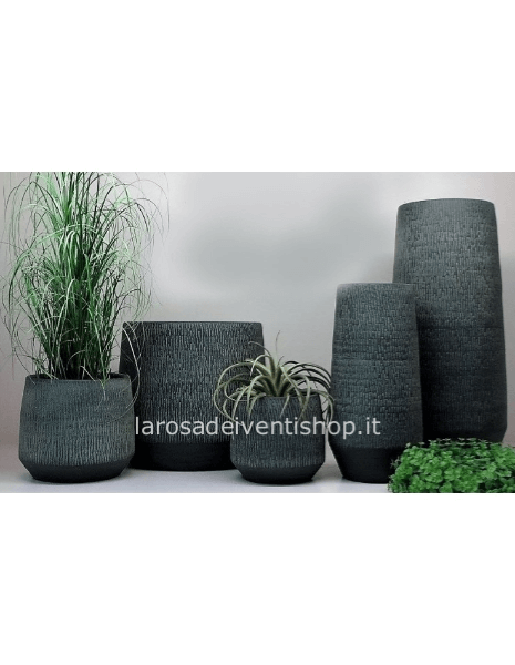 Vaso Calgary color verde diametro 19 x h 17 cm