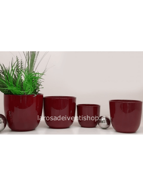 Vaso Tusca rosso