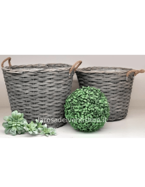 Cesto Bobs Chip grigio