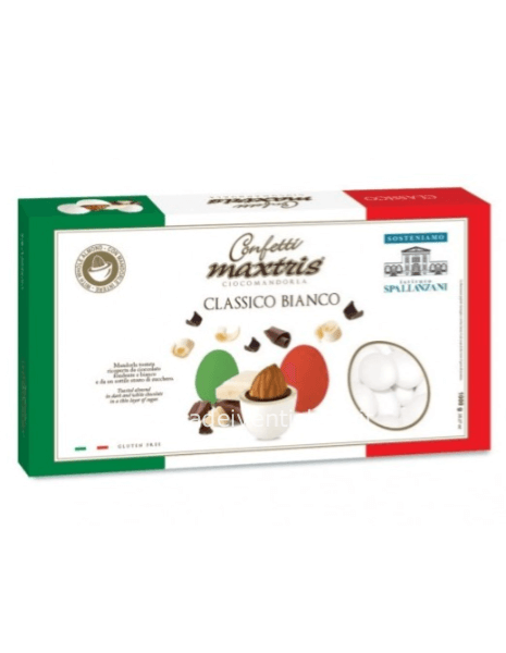 Confetti Maxtris classico bianco