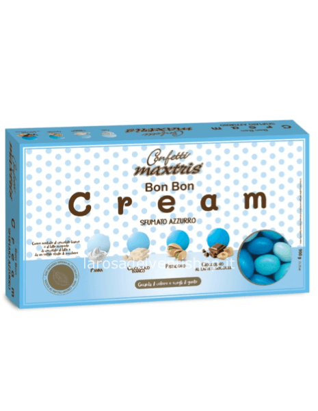 Confetti Maxtris Bon Bon Sfumato Azzurro - Scatola 900 gr 