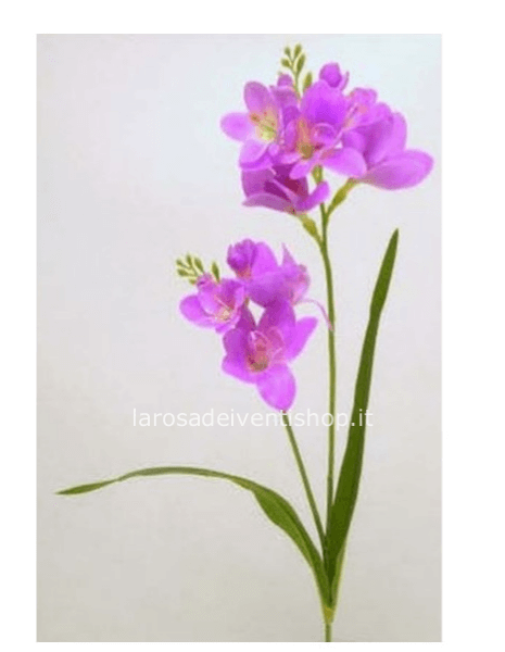 Fresia Fucsia sintetica stelo h 60 cm