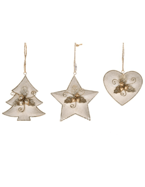 Decoro Stella Albero Cuore