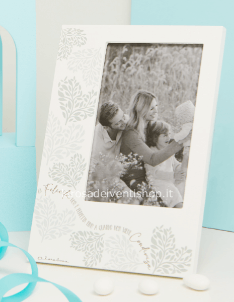 Portafoto cuore verde